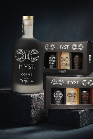 Myst Coffee Tequila + 2x Myst Minis Trio Gift Boxes