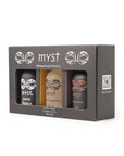 Myst Minis Trio Gift Box – Salted Caramel, Coffee & Spiced Apple (3 x 5cl)