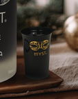 Myst Premium Shot Glass Set – Black & Gold (Pack of 12)
