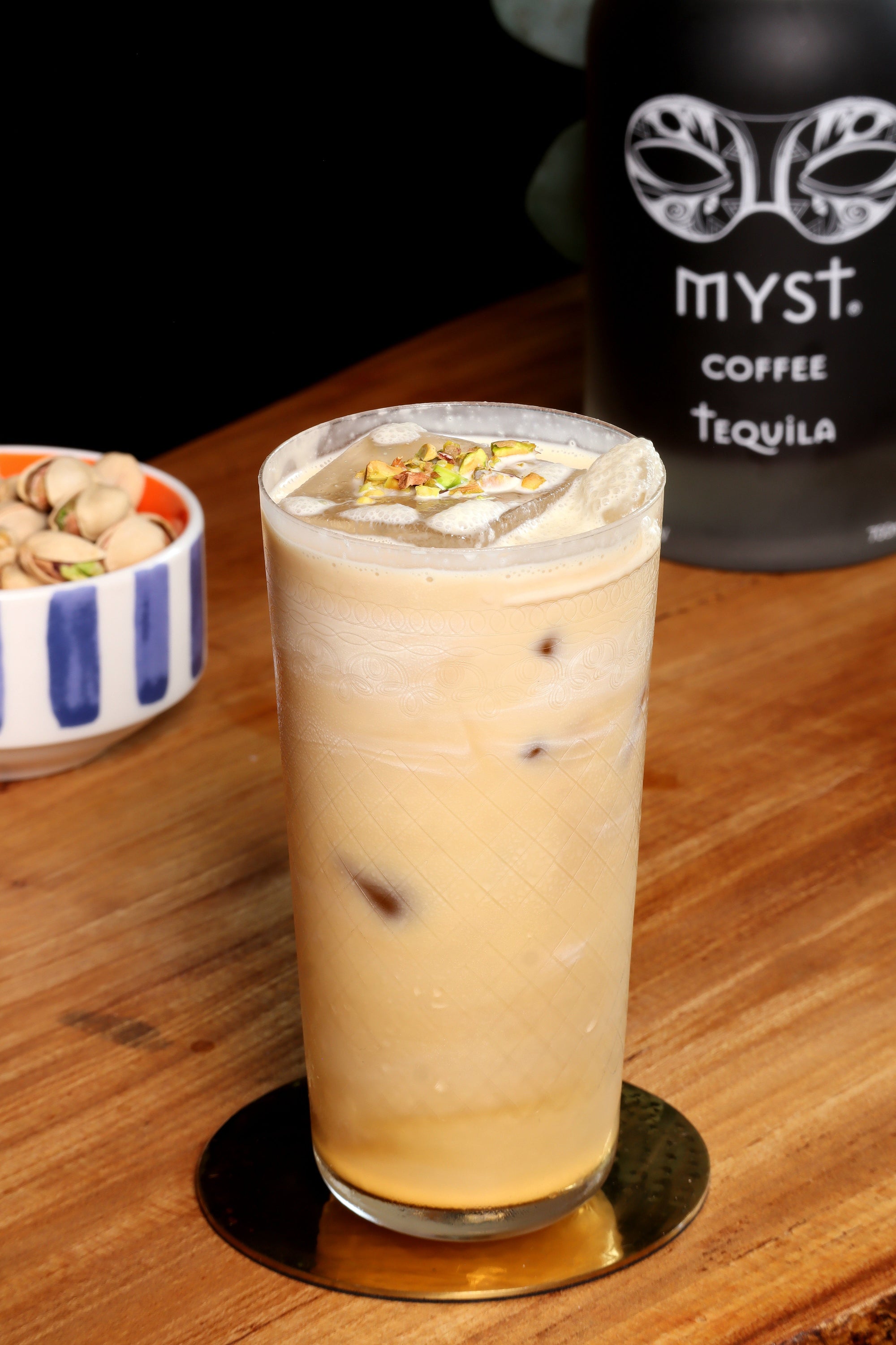 Coconut Cold Brew & Pistachio Cold Foam