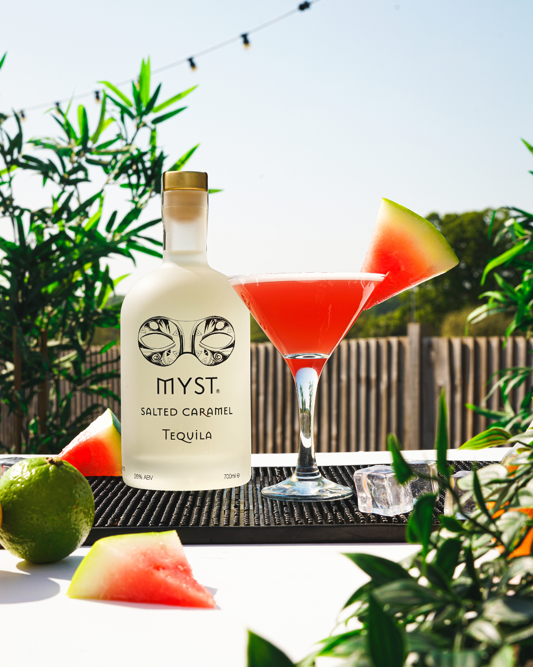 Salted Caramel Watermelon Margarita