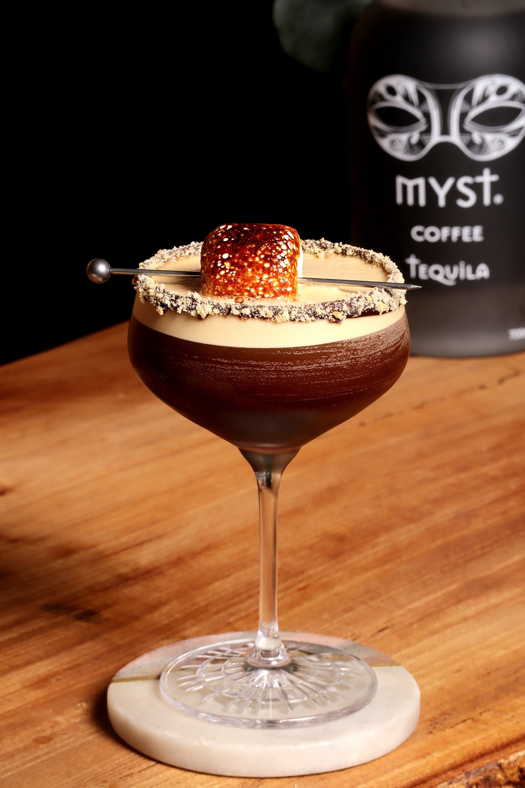 Smores Tequila Espresso Martini