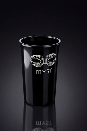 Myst Premium Shot Glass Set – Black & White (Pack of 12)