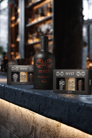 Myst Spiced Apple Rum + 2x Myst Minis Trio Gift Boxes