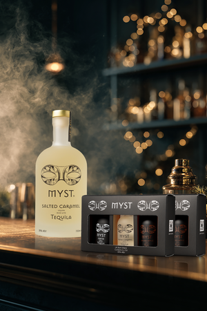 Myst Salted Caramel Tequila + 2x Myst Minis Trio Gift Boxes